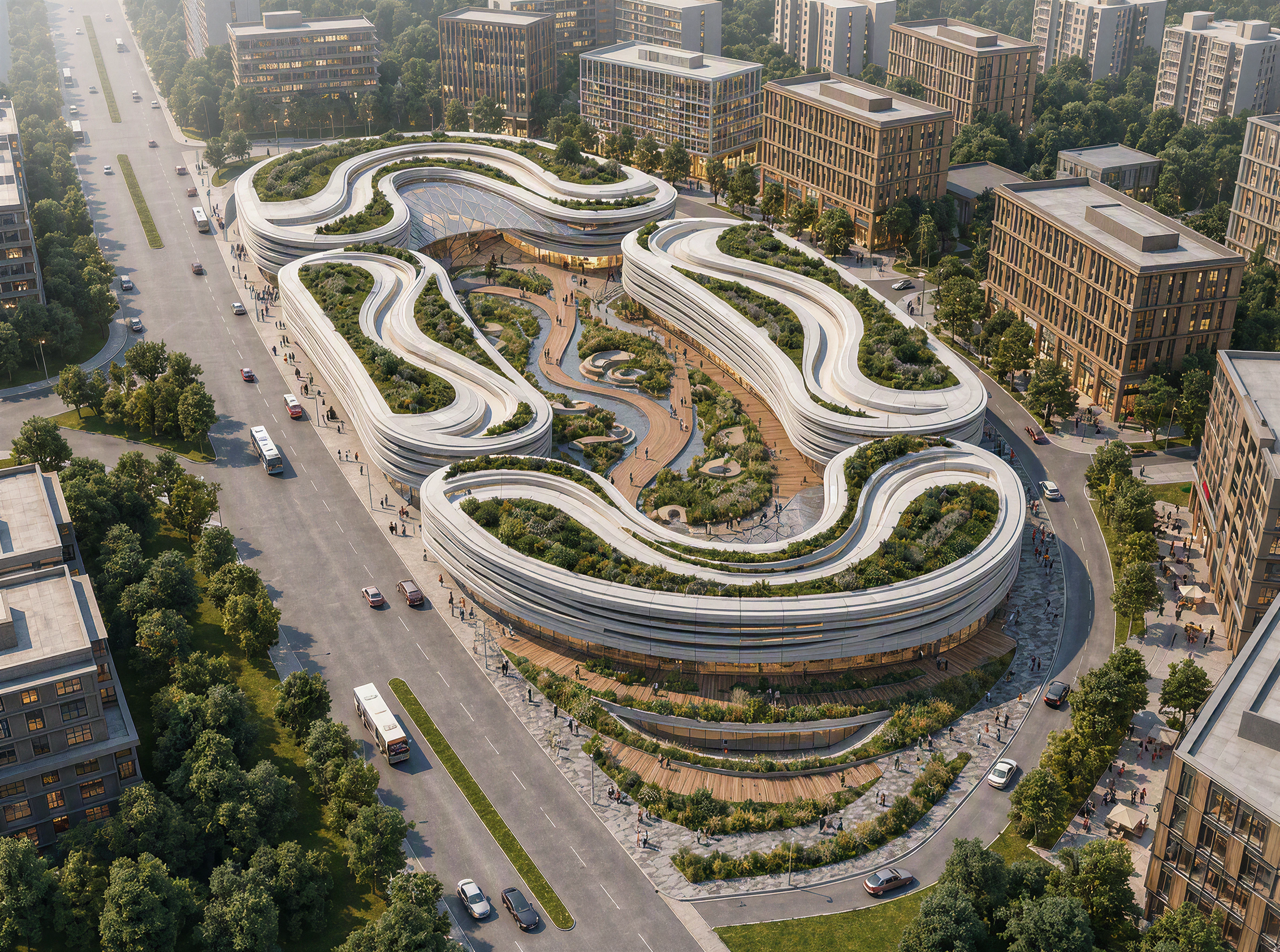 Endless Line Mixed-Use Destination — New Cairo's Sixth Settlement, Egypt