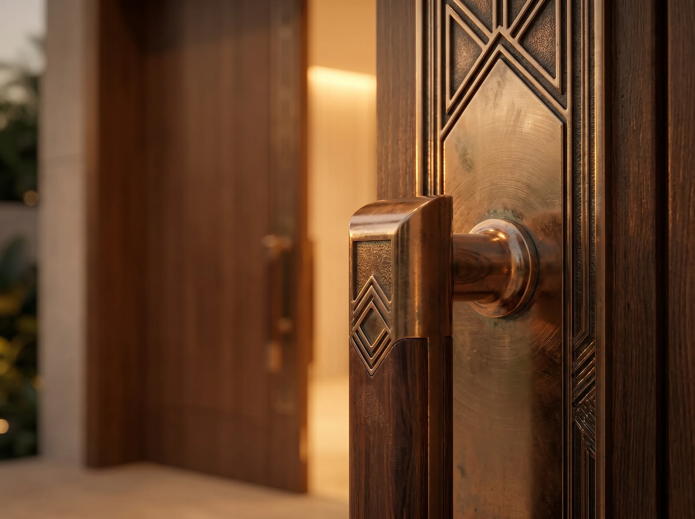 Custom Architectural Door Hardware & Detail Craftsmanship