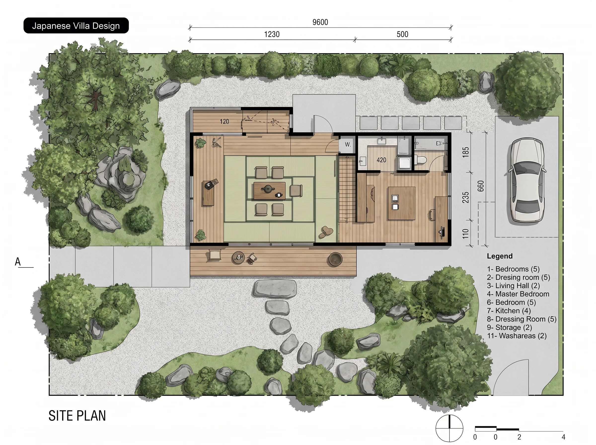 Master Site Plan & Spatial Layout (Site Plan)