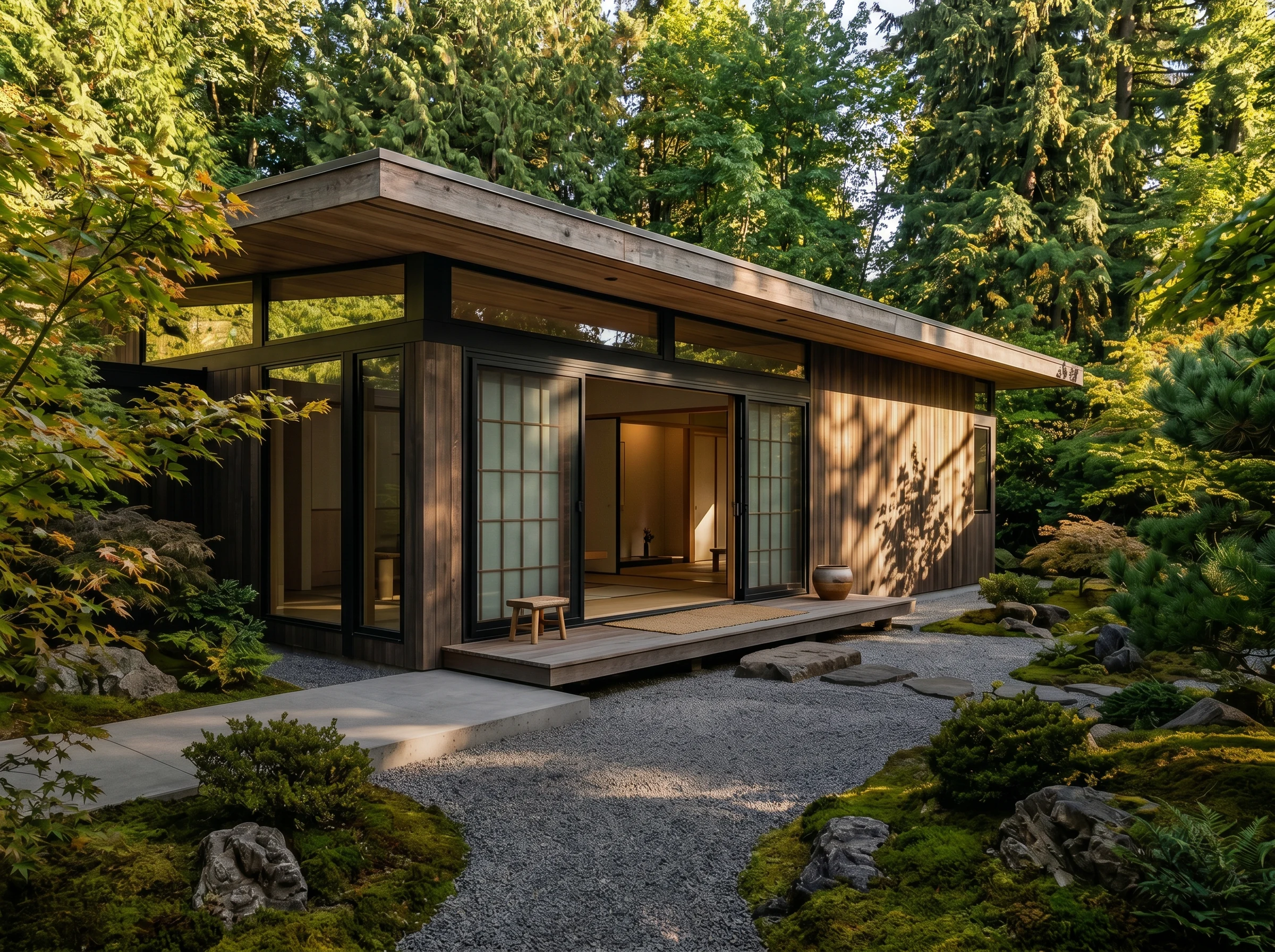 Zen House Woodland Sanctuary — North Zealand, Denmark